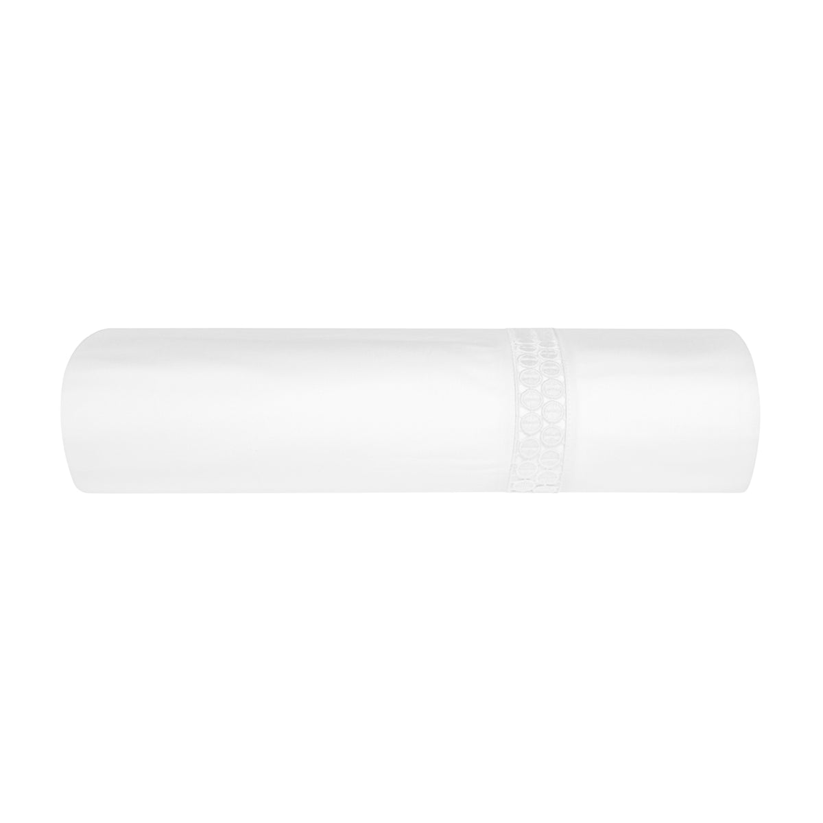 BOVI Magnolia Bedding Collection Flat Sheet White/White Fine Linens