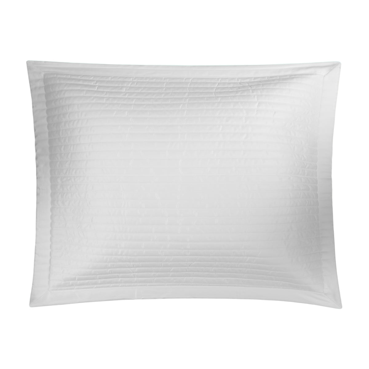 BOVI Monroe Linen Coverlet Standard Sham White Fine Linens