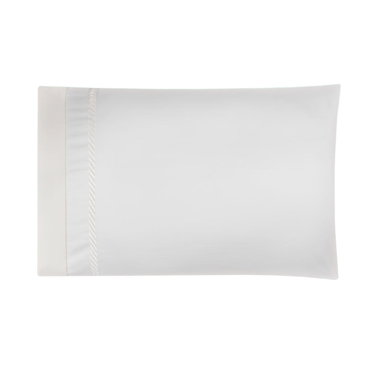 Silo of BOVI Simone Bedding Pillowcase White Ivory Colored