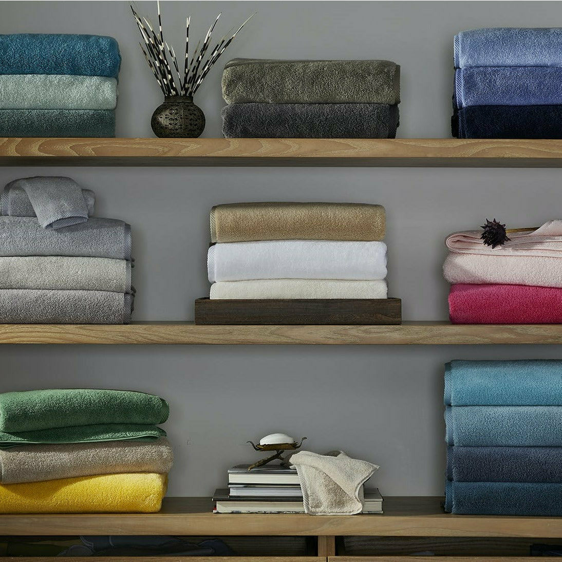 Matouk Milagro Bath Towels Lifestyle Fine Linens 