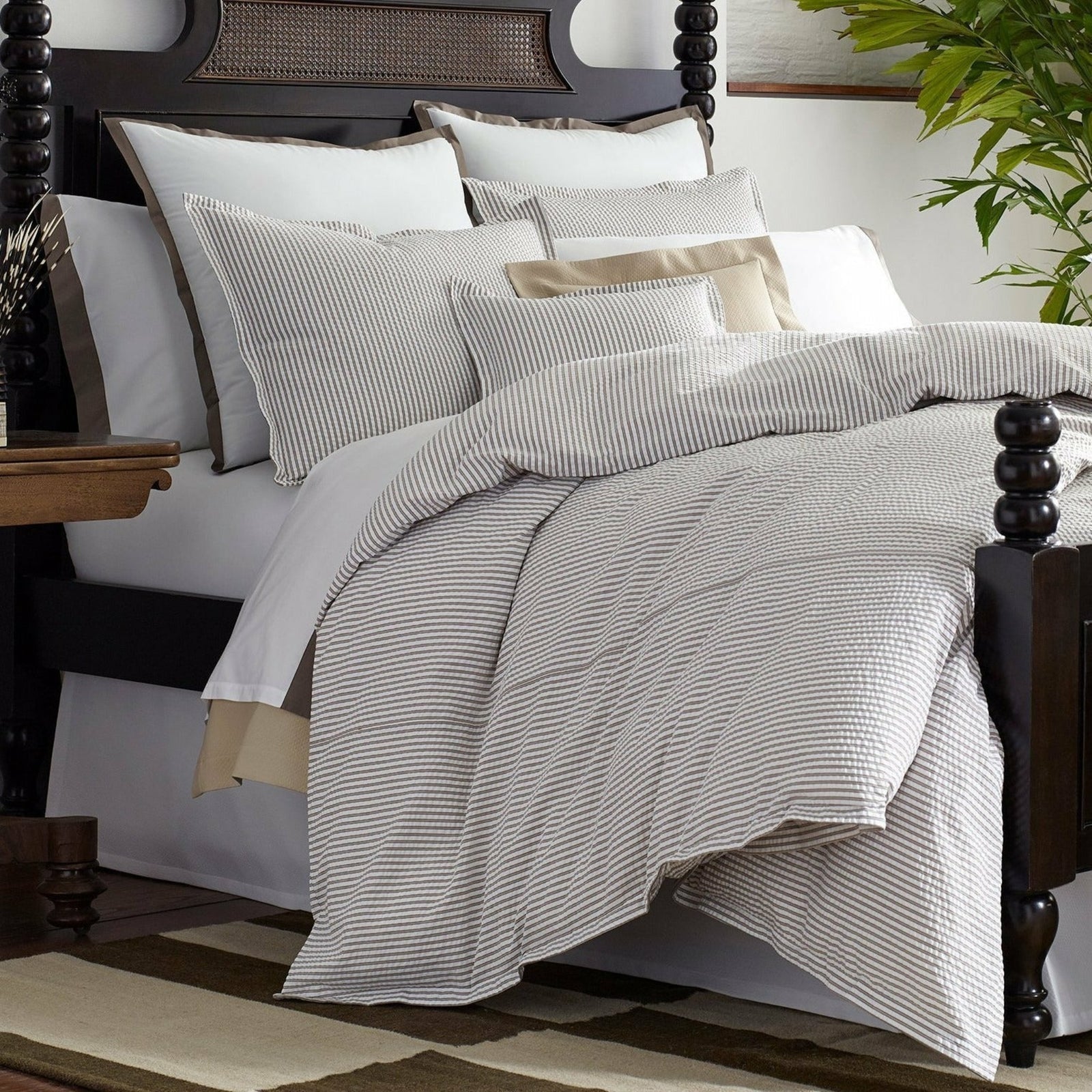 Matouk Matteo Bedding Main Bark Fine Linens