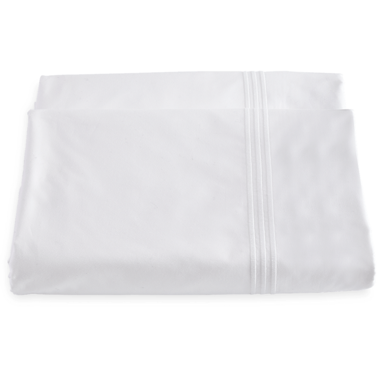 Matouk Bel Tempo Bedding Duvet Cover White Fine Linens