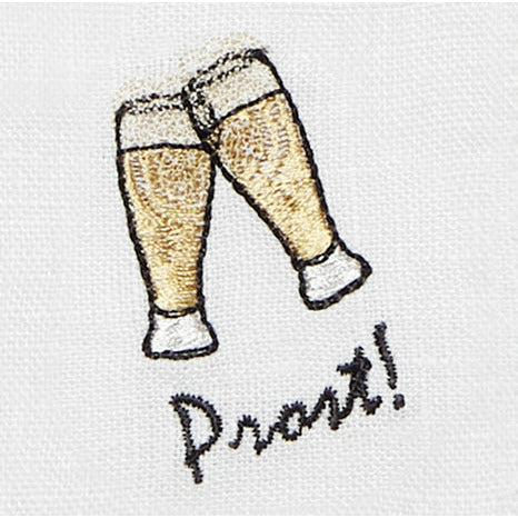 Sferra Cheers Embroidered Cocktail Napkins