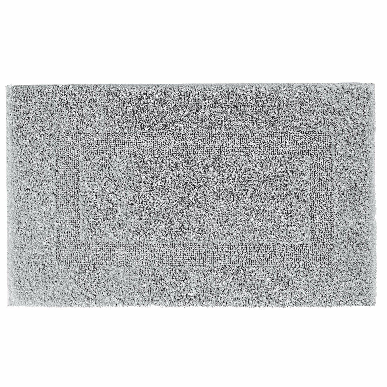 Graccioza Classic Bath Rug Silver Fine Linens