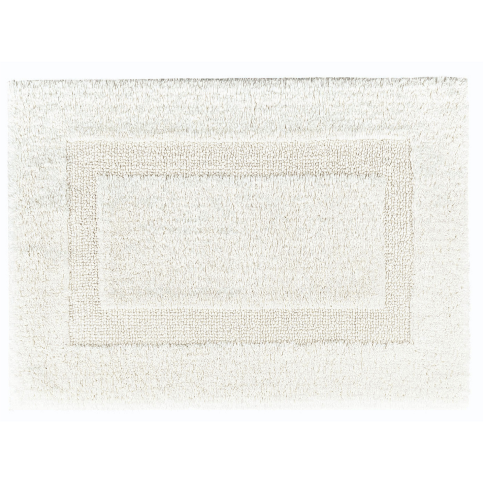 Graccioza Classic Bath Rug Snow Fine Linens