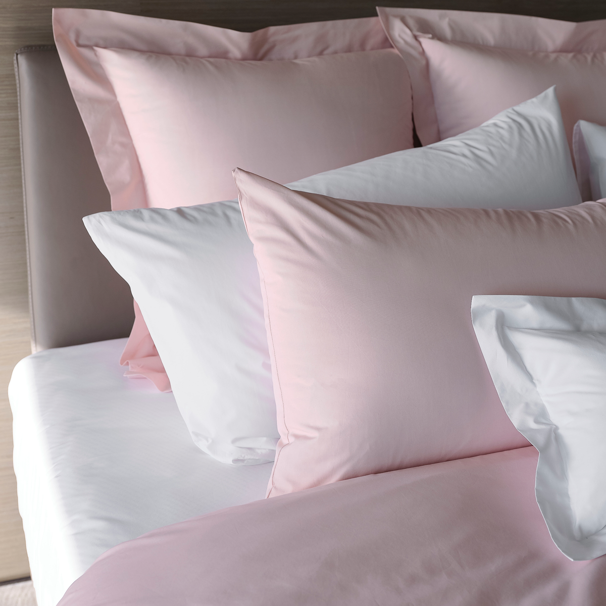 Lifestyle Shot of Pillowcases of Celso de Lemos Estrela Bedding
