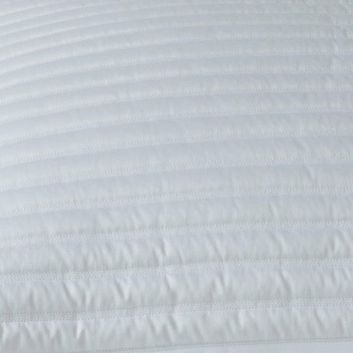 BOVI Monroe Linen Coverlet Swatch White Fine Linens