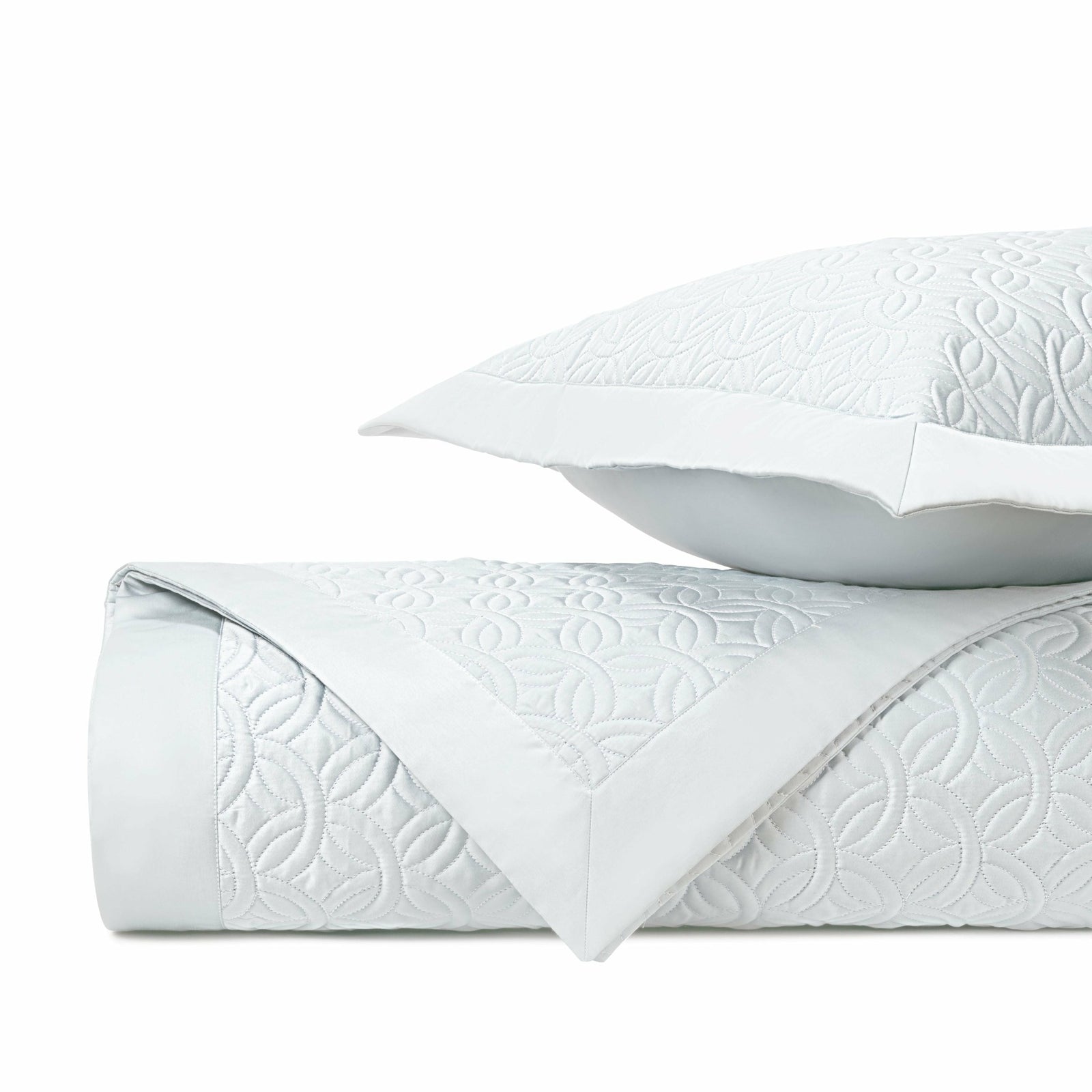 Home Treasures Duomo Quilted Bedding White Fine Linens