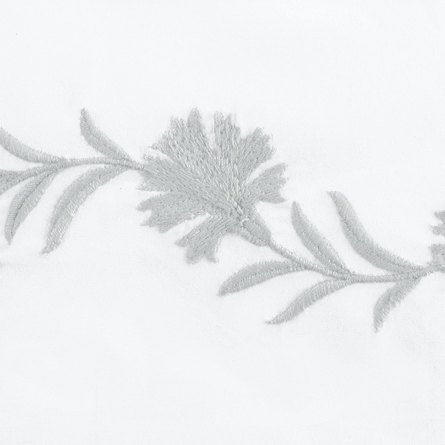 Matouk Daphne Bedding Collection Stack Sham Silver Fine Linens