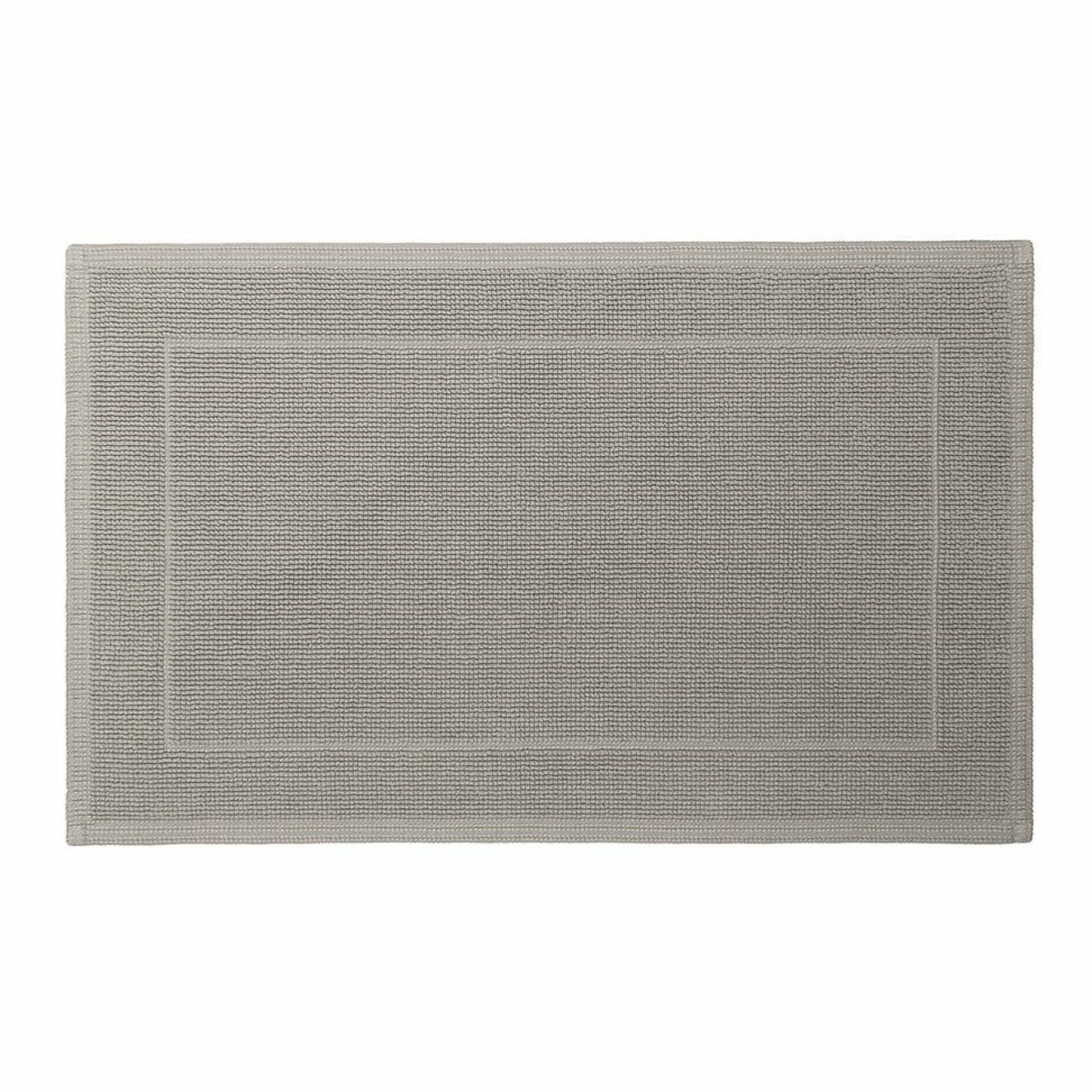 Graccioza Egoist Bath Mat Silver Fine Linens