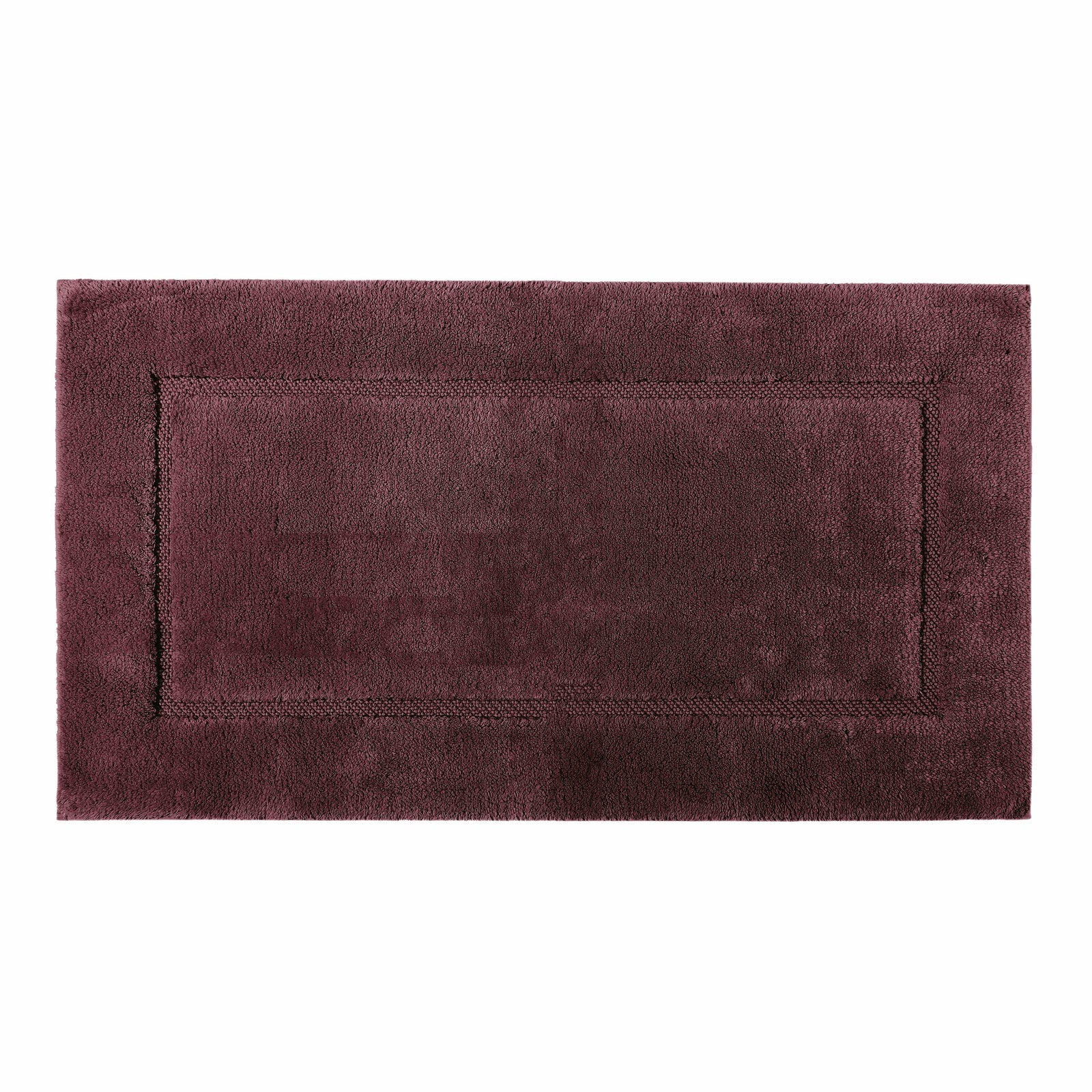 Graccioza Egoist Bath Rugs Bordeaux Fine Linens