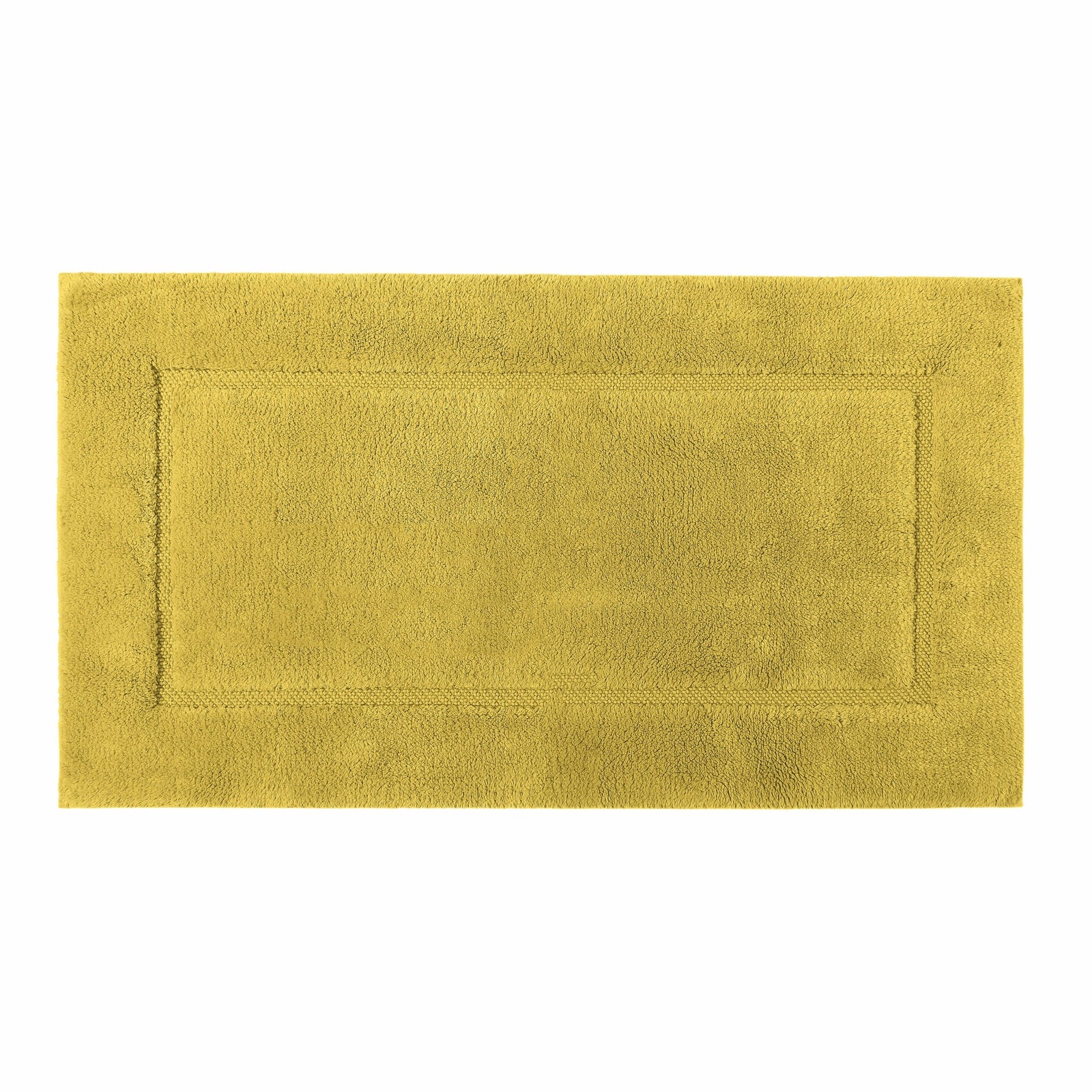 Graccioza Egoist Bath Rugs Mustard Fine Linens