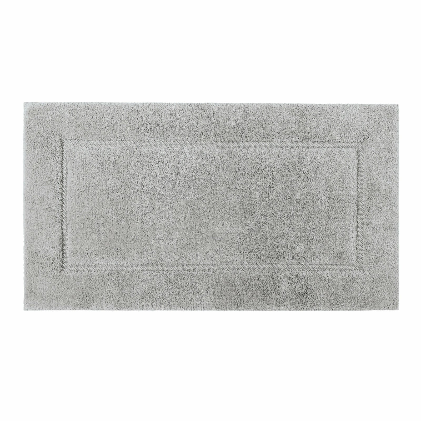 Graccioza Egoist Bath Rugs Silver Fine Linens