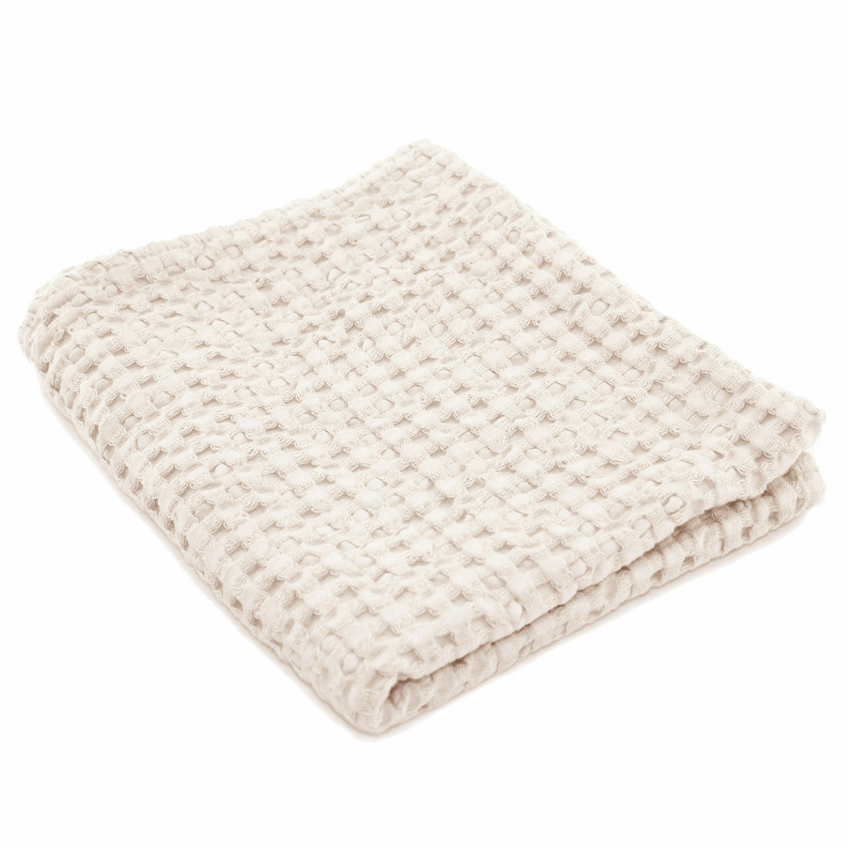 Abyss Pousada Bath Towels Folded Ecru (101) Fine Linens