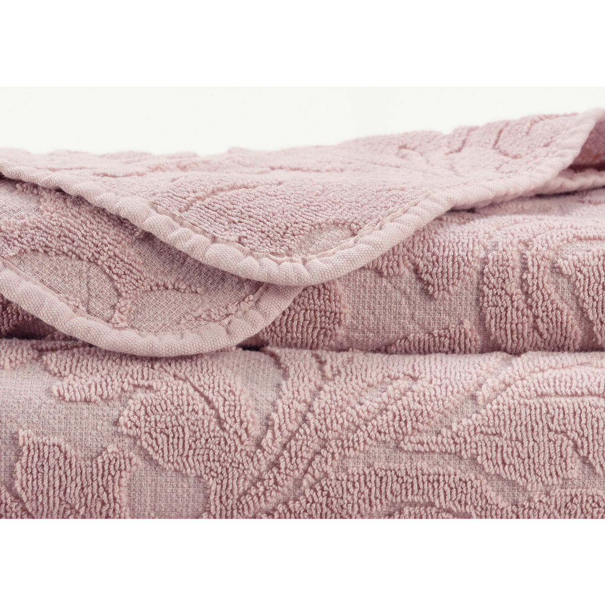 Abyss Gloria Bath Towels Close Up Primrose Fine Linens