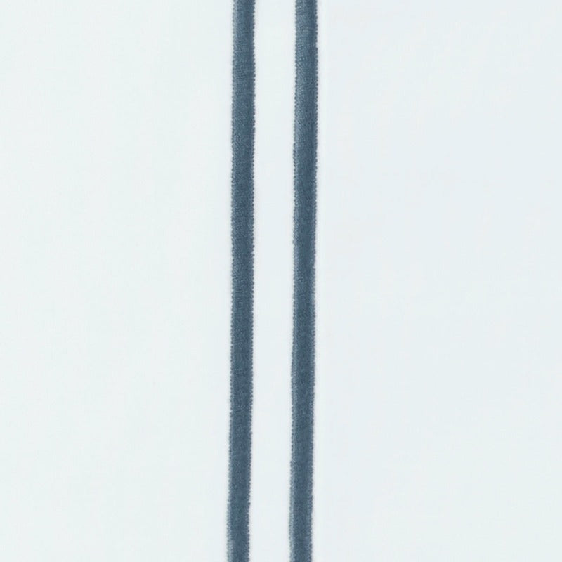 Sferra Grande Hotel Collection White/Cadet Fine Linens