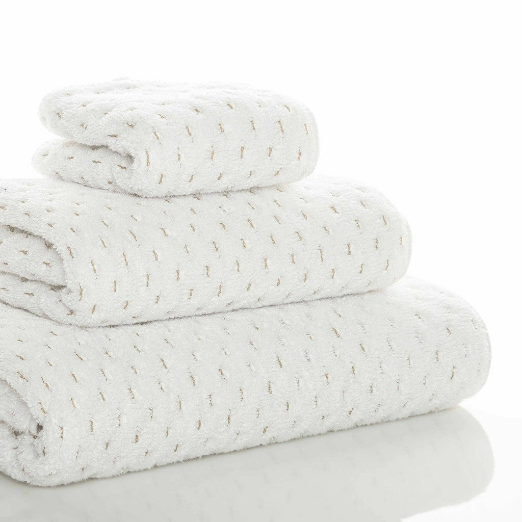 Graccioza Alice Bath Towels and Rugs Stack Slanted Fine Linens