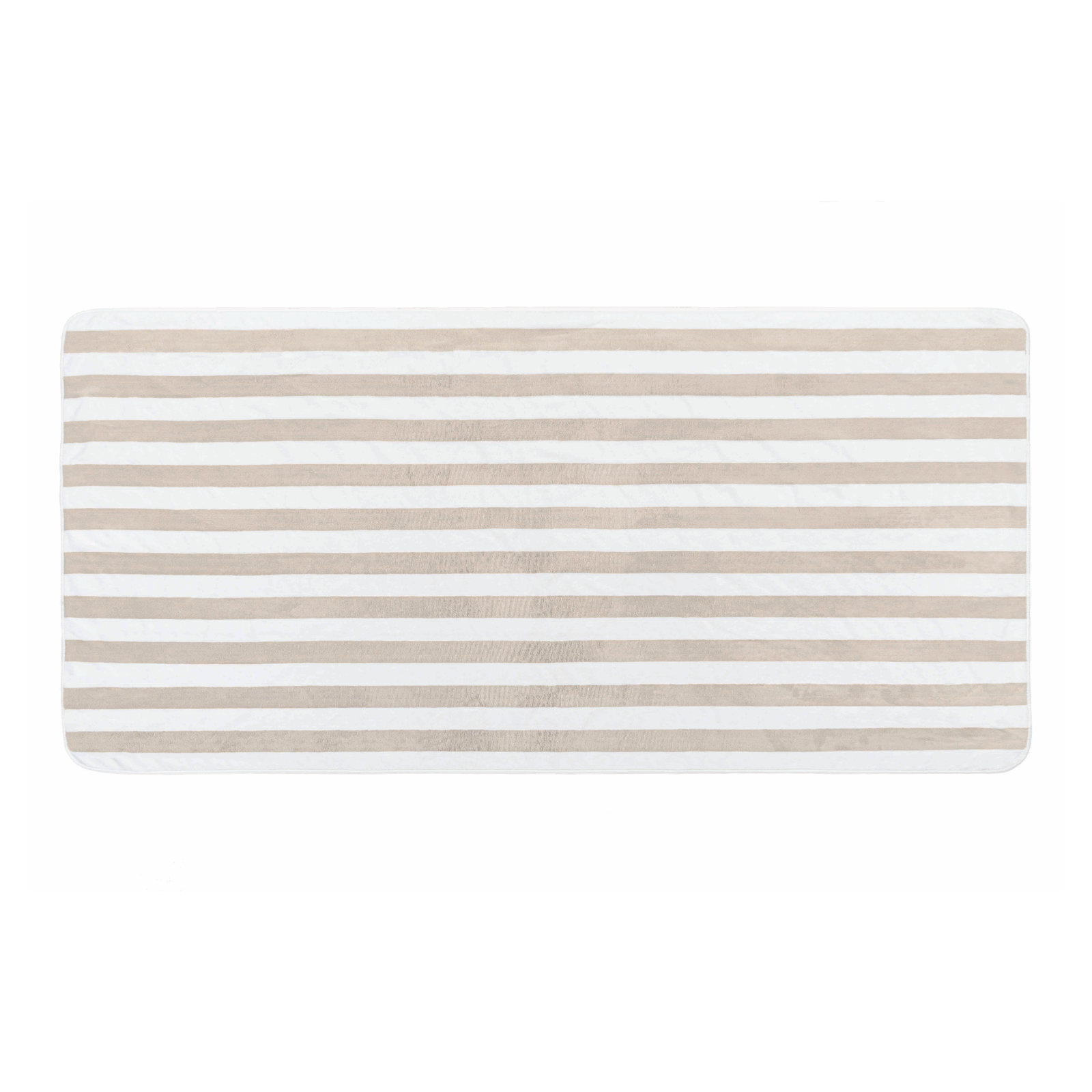 Top View of Graccioza Aveiro Beach Towel in Fog Color