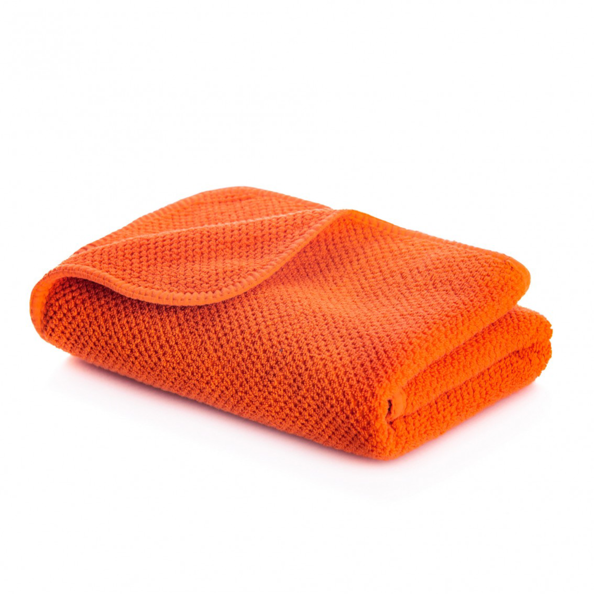 Folded Graccioza Bee Waffle Towel in Spicy Color