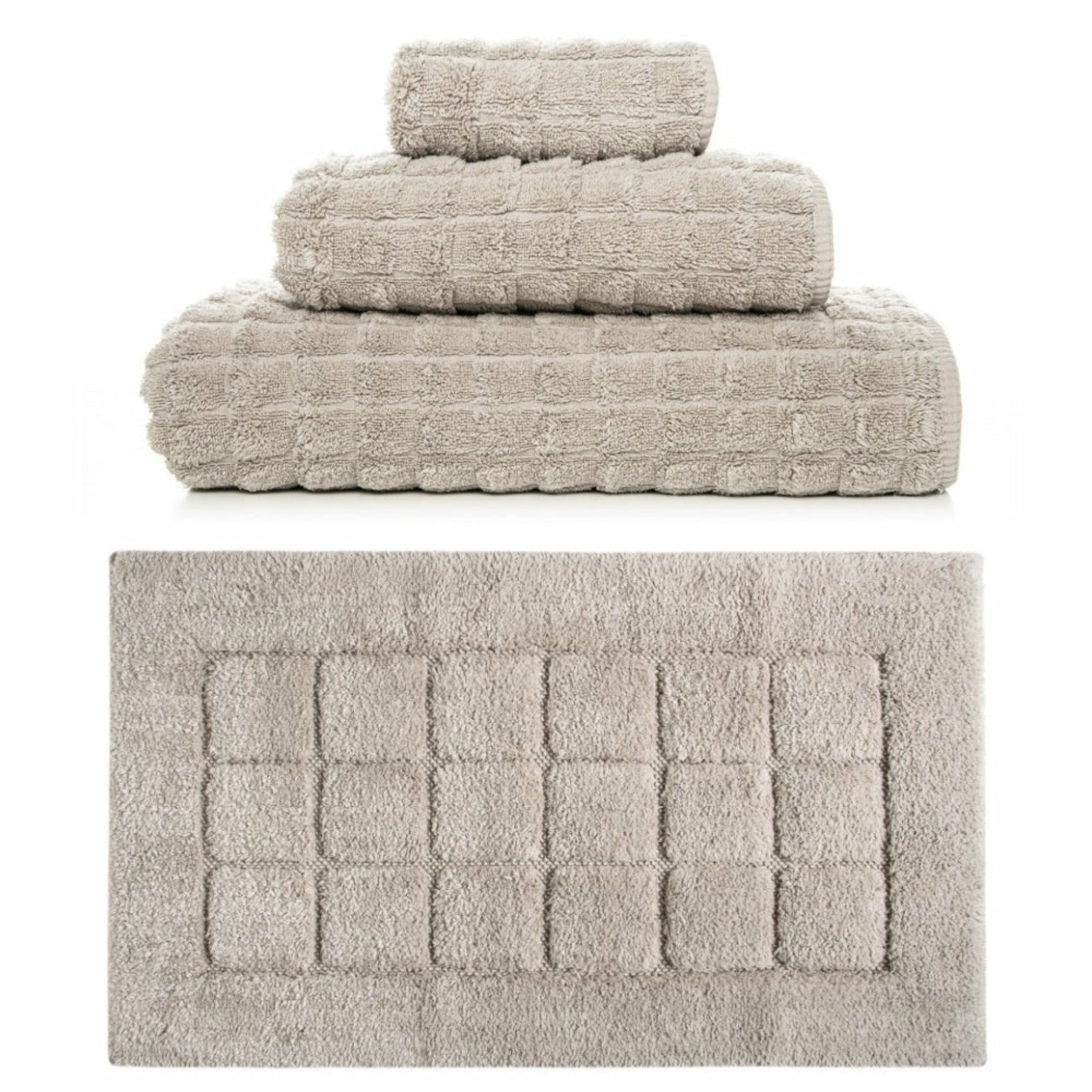 Graccioza Heaven Bath Towels and Rugs Main Fog Fine Linens