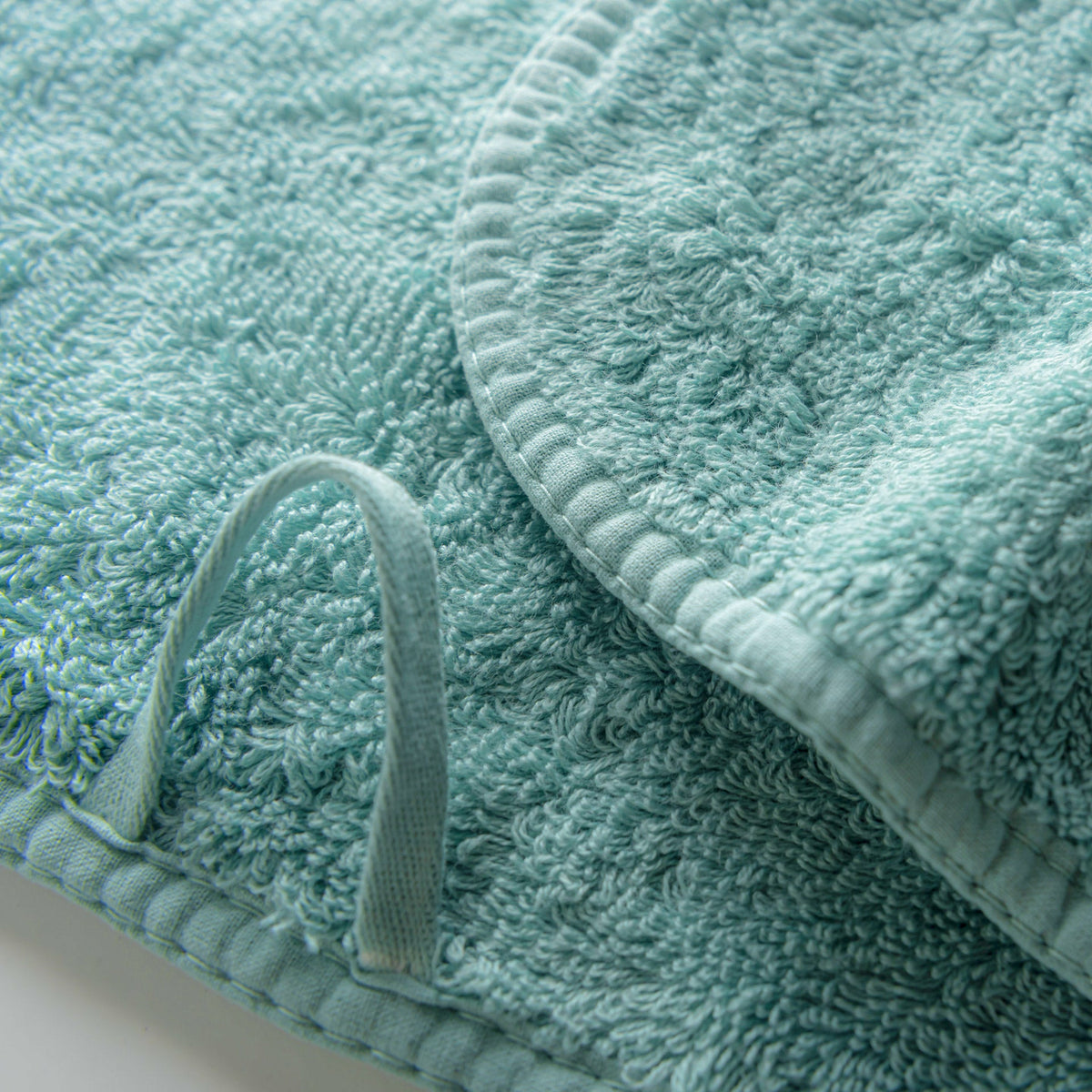 Graccioza Long Double Loop Bath Towels Close Up Baltic Fine Linens