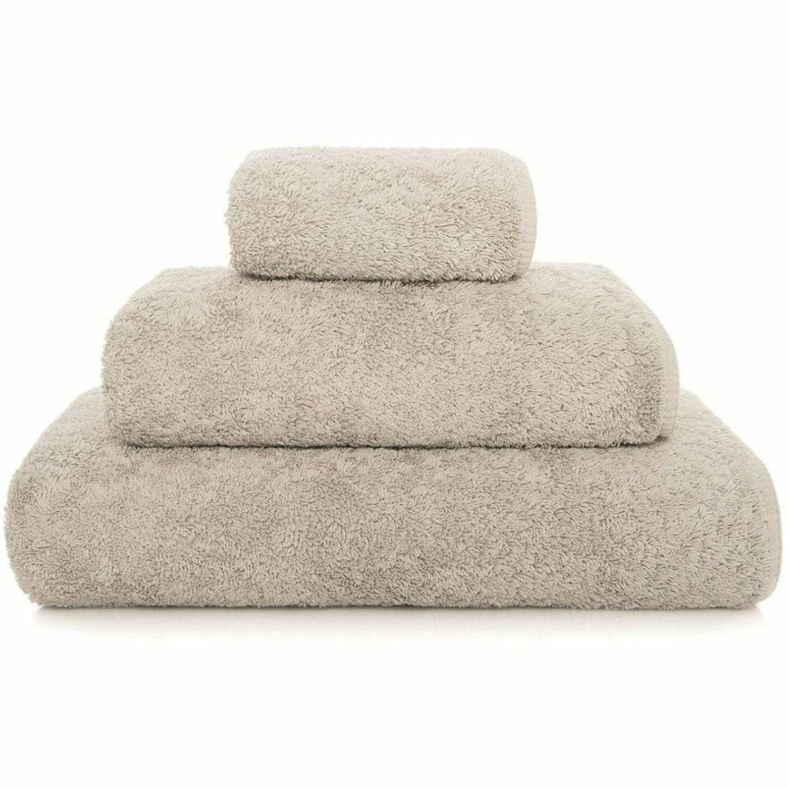 Graccioza Long Double Loop Bath Towels Fog Fine Linens