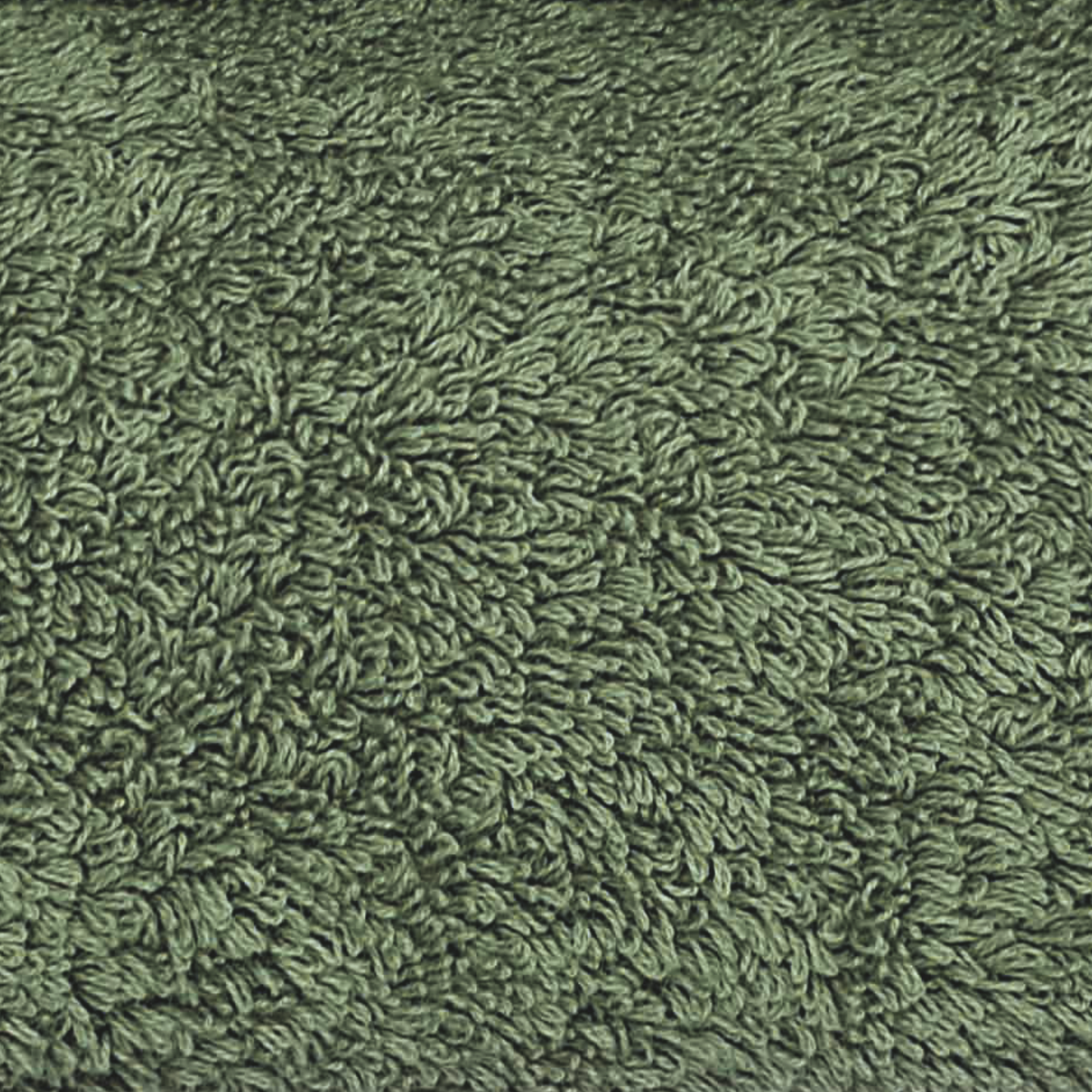 Stack of Graccioza Long Double Loop Bath Towels in Jade Color