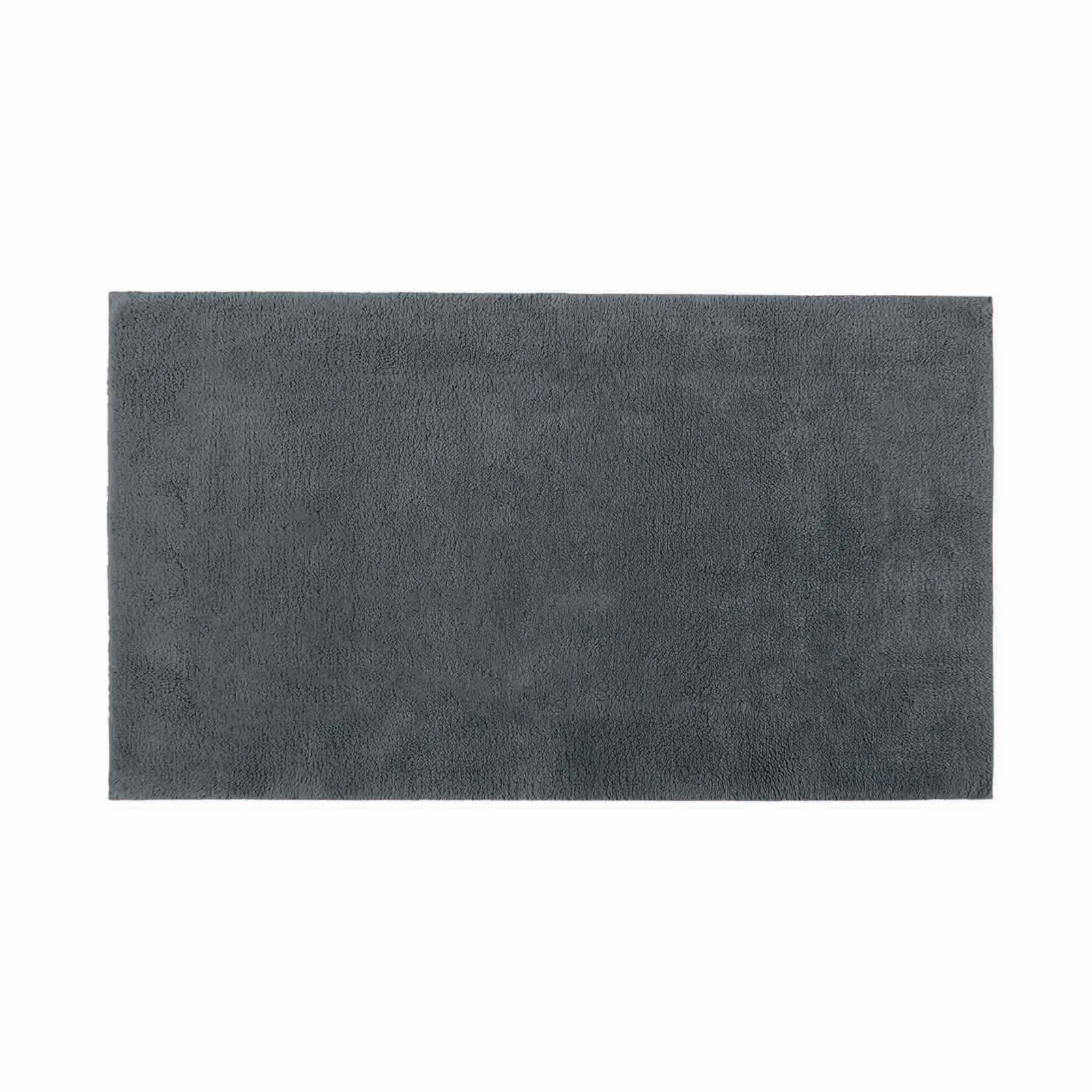 Storm Color Graccioza Plain Egoist Bath Rug against a White Background