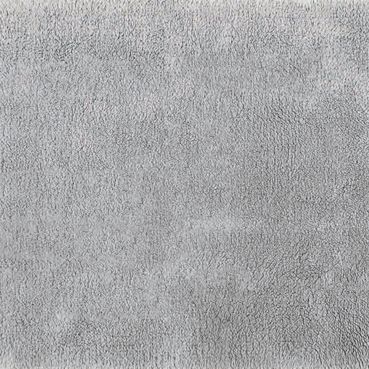 Fabric Closeup of a Silver Graccioza Plain Egoist Bath Rug