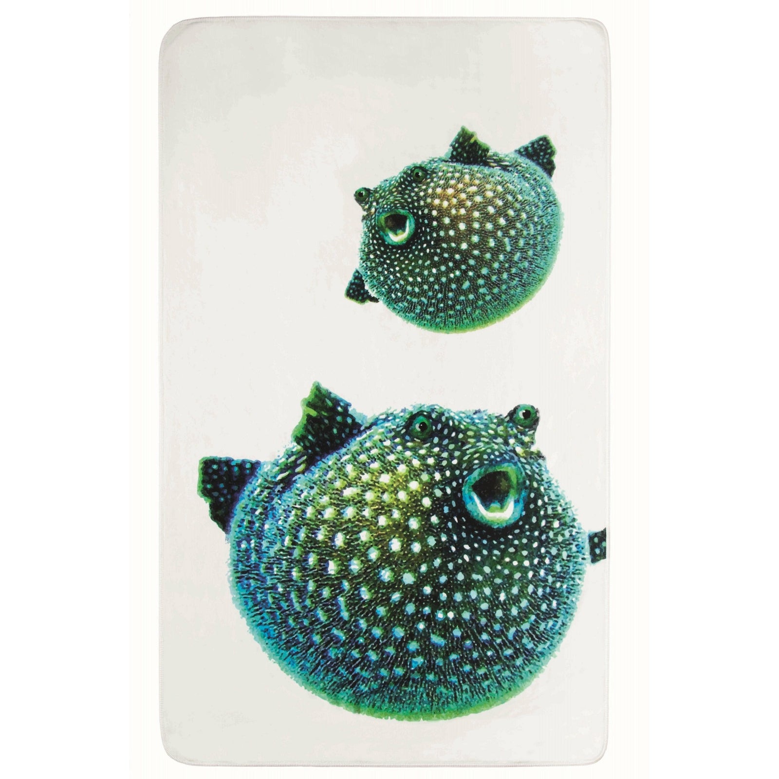 Graccioza Sea Creatures Beach Towels Balloonfish Fine Linens