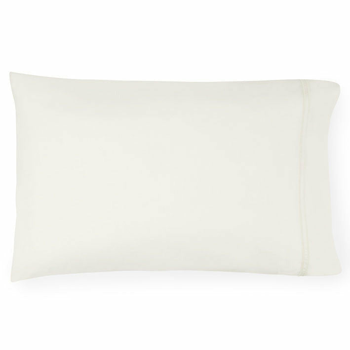 Sferra Grande Hotel Collection Pair of Two Pillowcases Ivory Fine Linens