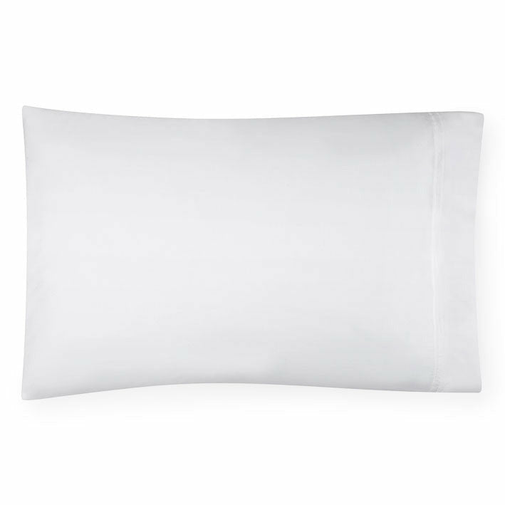 Sferra Grande Hotel Collection Pair of Two Pillowcases White Fine Linens
