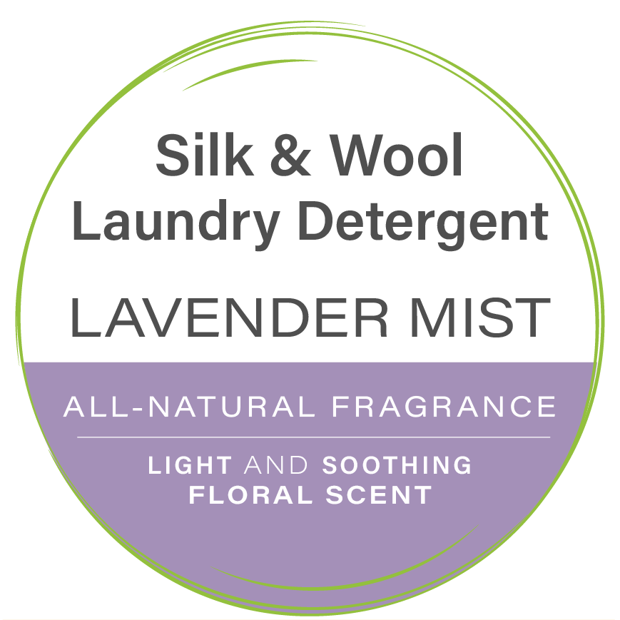Bottle Sizes and Refill Pack of Heritage Park Luxury Silk and Wool Laundry Detergent with Lavender Mist Scent