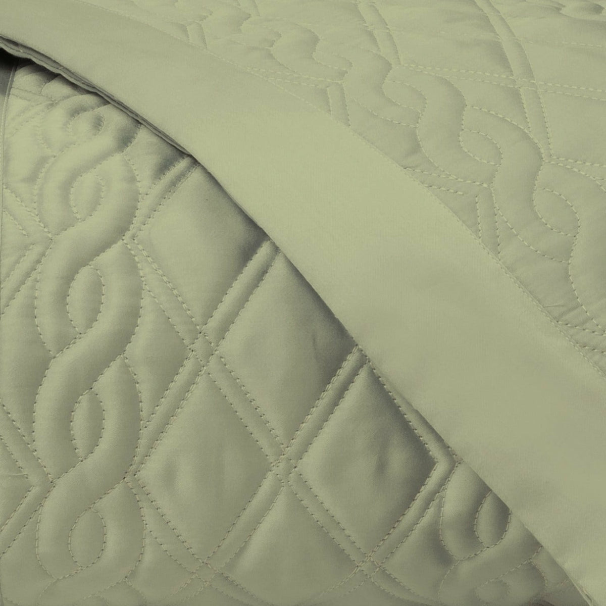 Home Treasures Abbey Quilted Bedding Fine Linens Swatch Piana