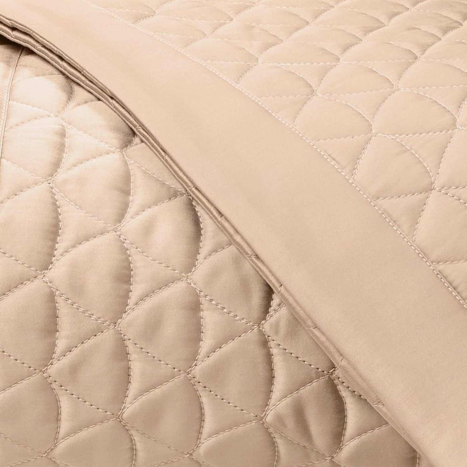 Home Treasures Anastasia Quilted Bedding Fine Linens Blush