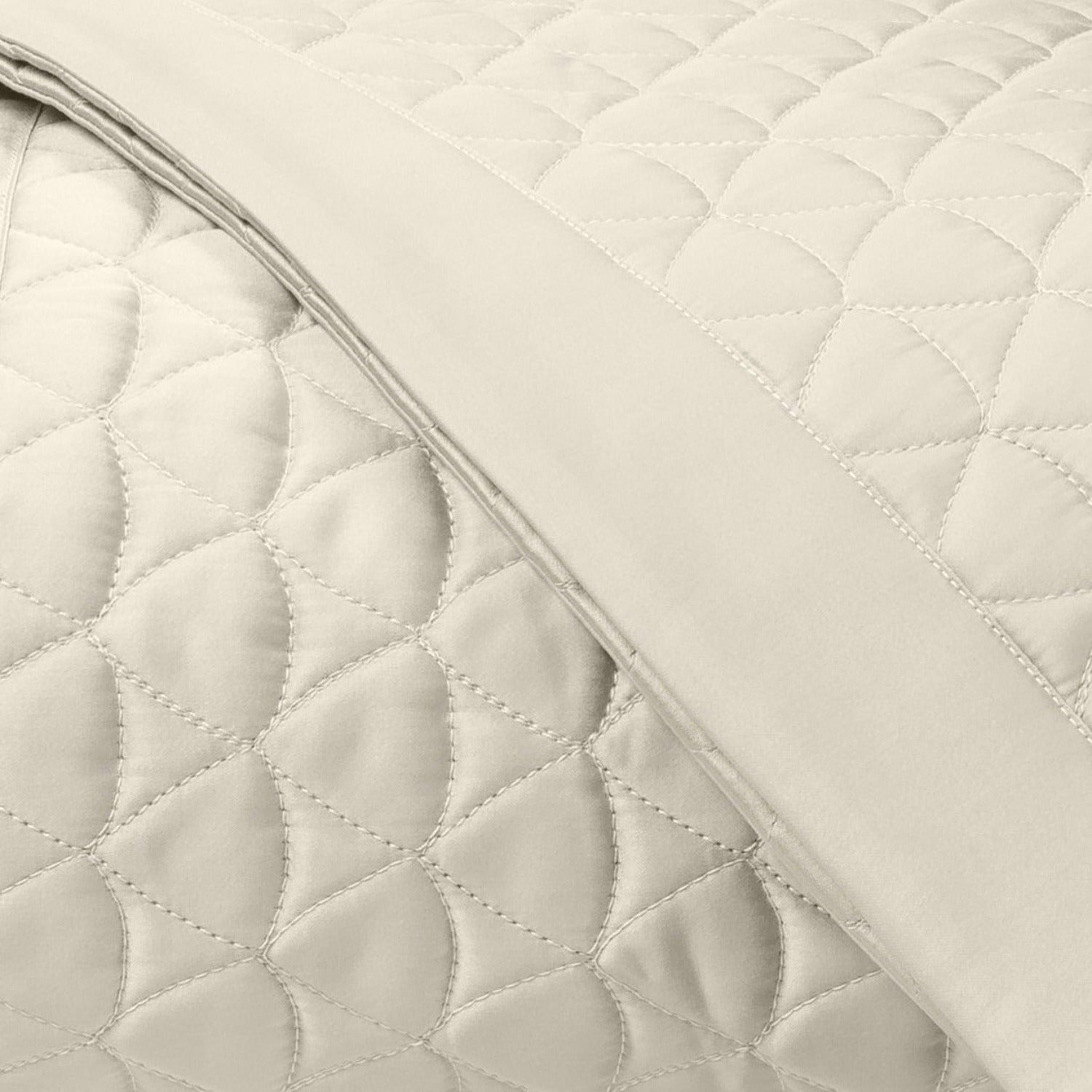 Home Treasures Anastasia Quilted Bedding Fine Linens Khaki