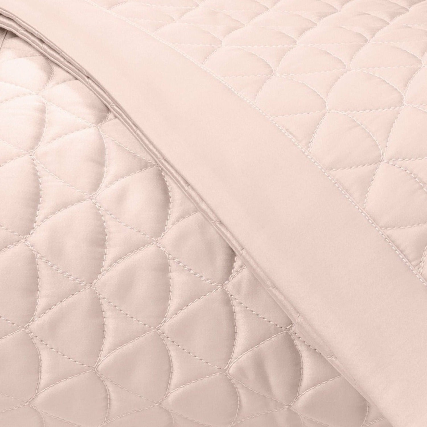 Home Treasures Anastasia Quilted Bedding Fine Linens Light Pink