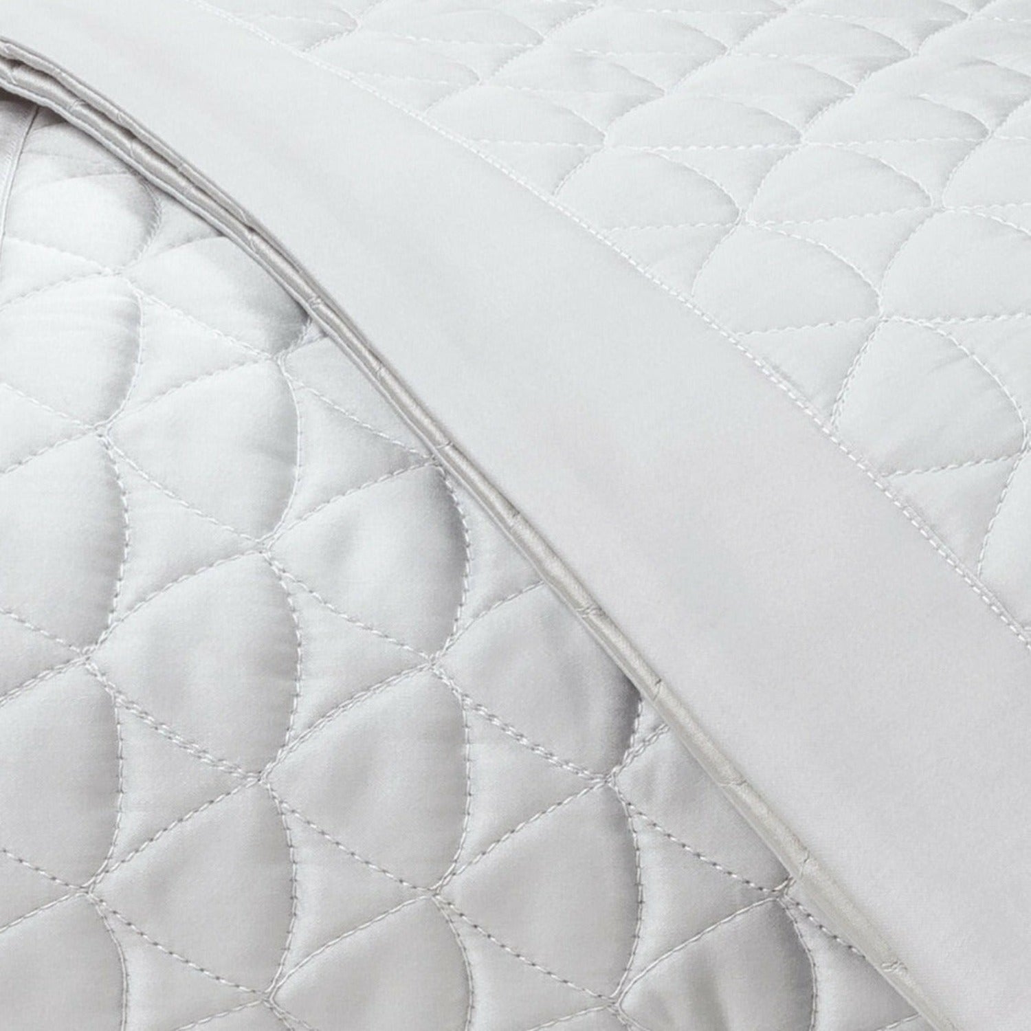 Home Treasures Anastasia Quilted Bedding Fine Linens Pebble