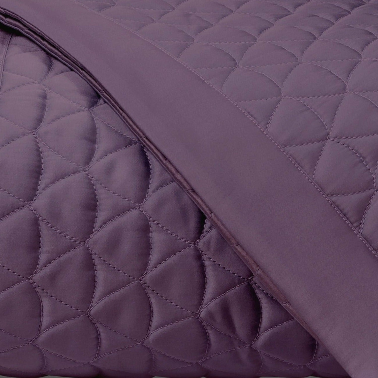 Home Treasures Anastasia Quilted Bedding Fine Linens Purple