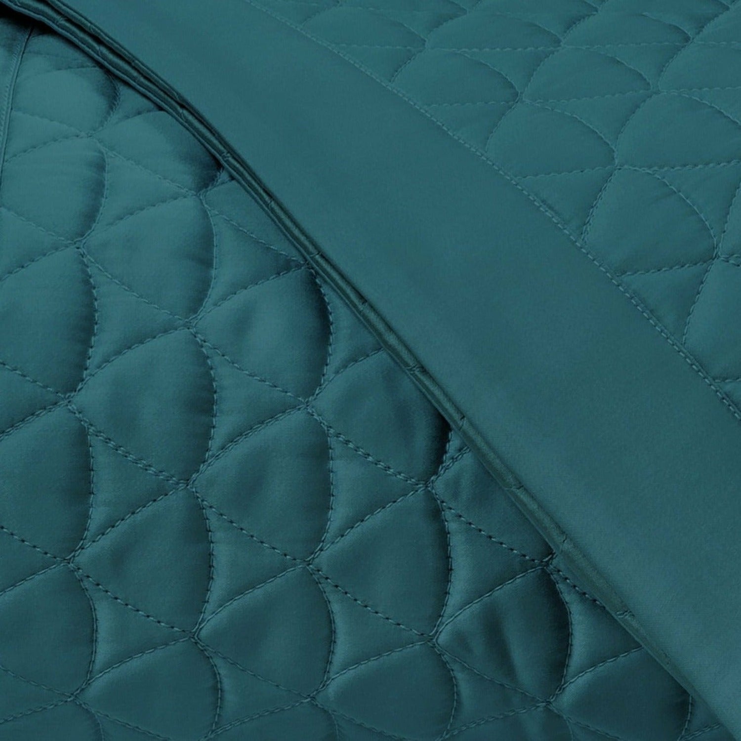 Home Treasures Anastasia Quilted Bedding Fine Linens Teal