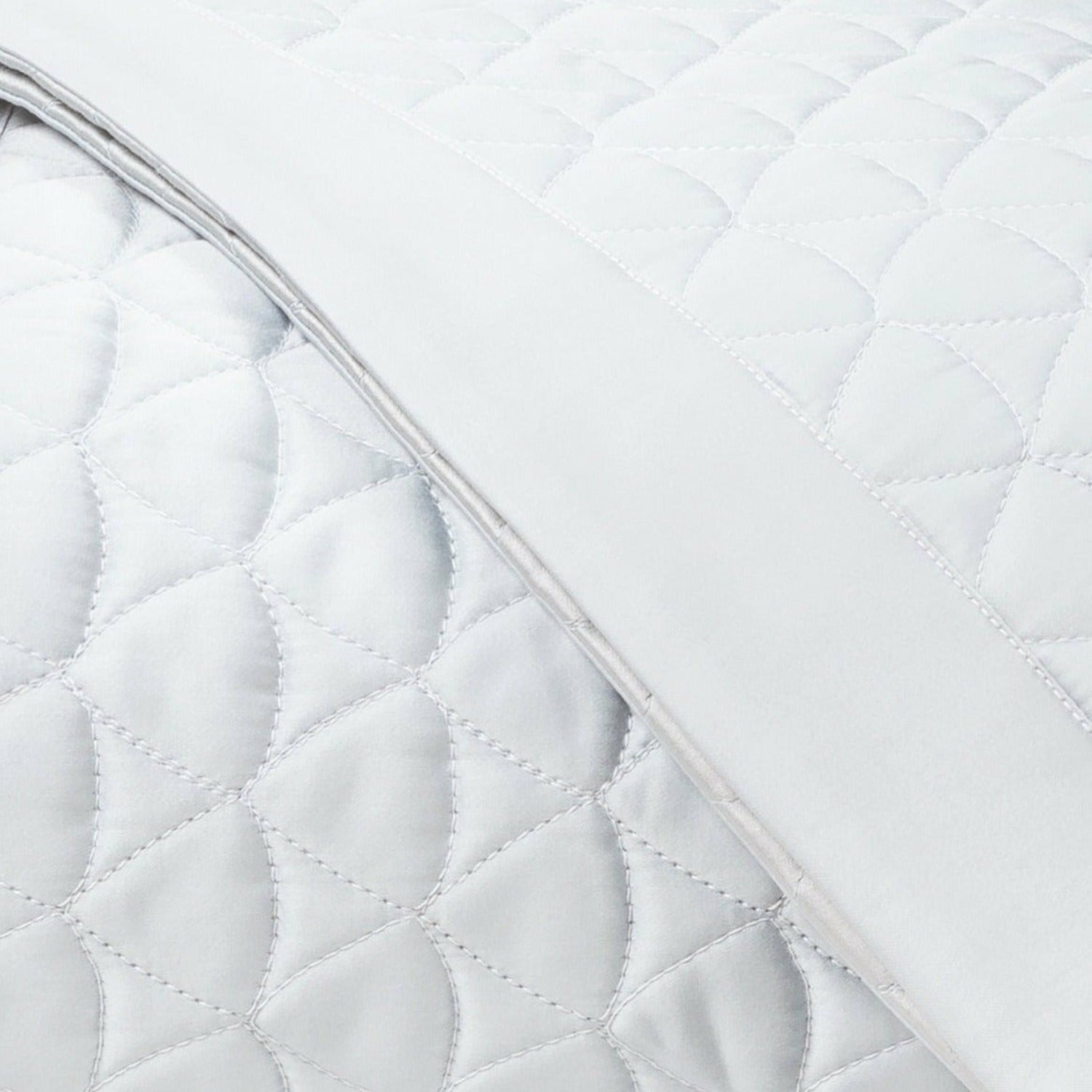 Home Treasures Anastasia Quilted Bedding Fine Linens White