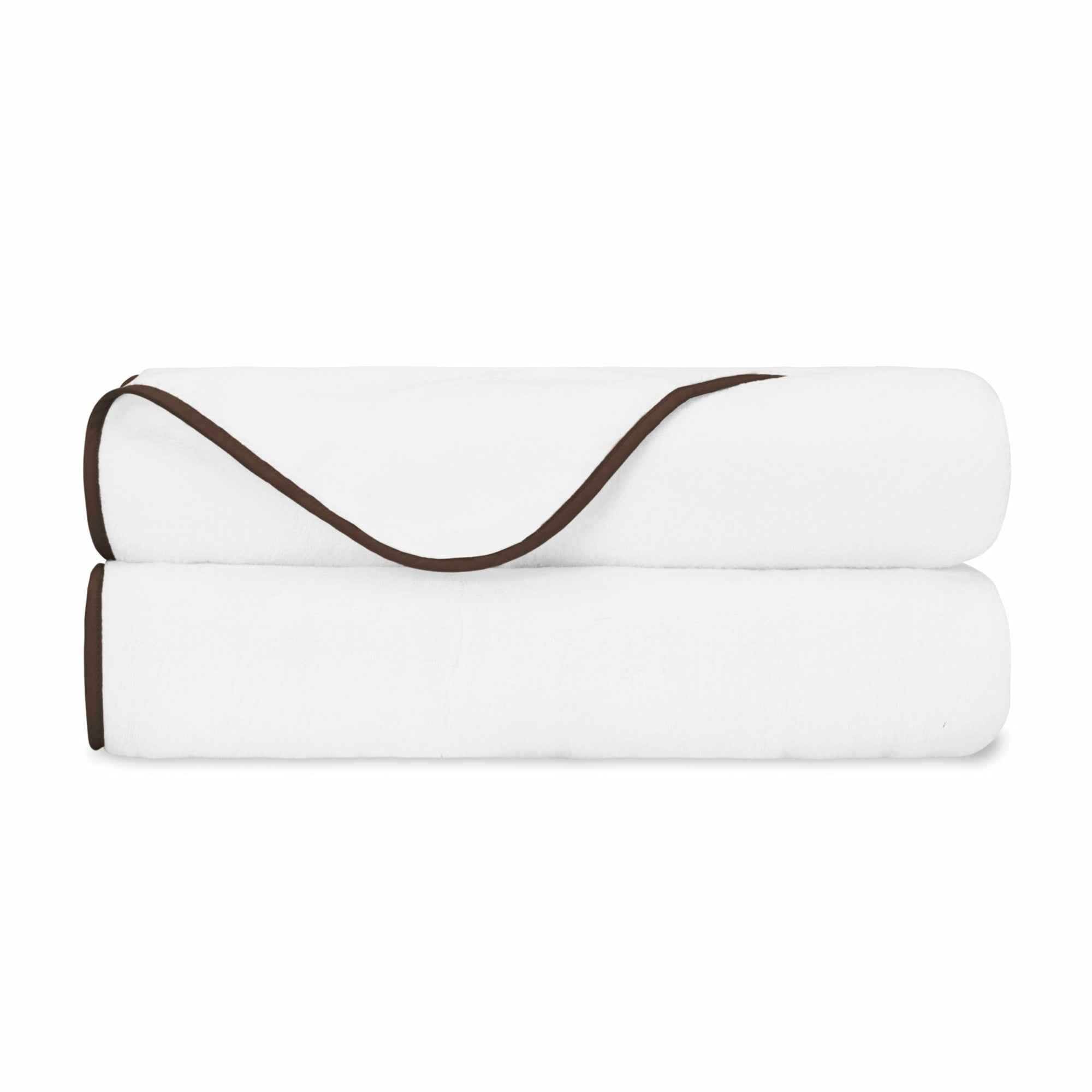 Home Treasures Bodrum Bath Towel White Chocolate Royal Sateen Fine Linens