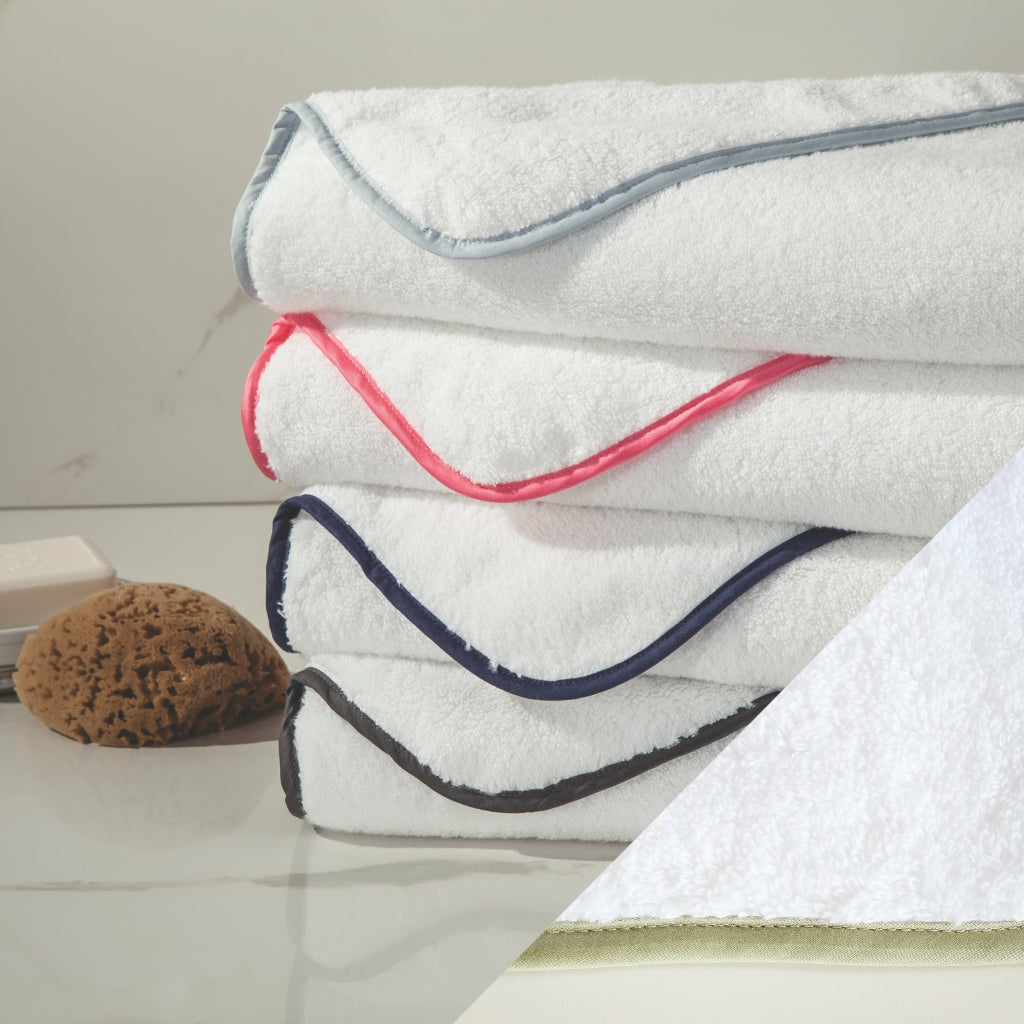 Home Treasures Bodrum Bath Towel White/Piana Fine Linens