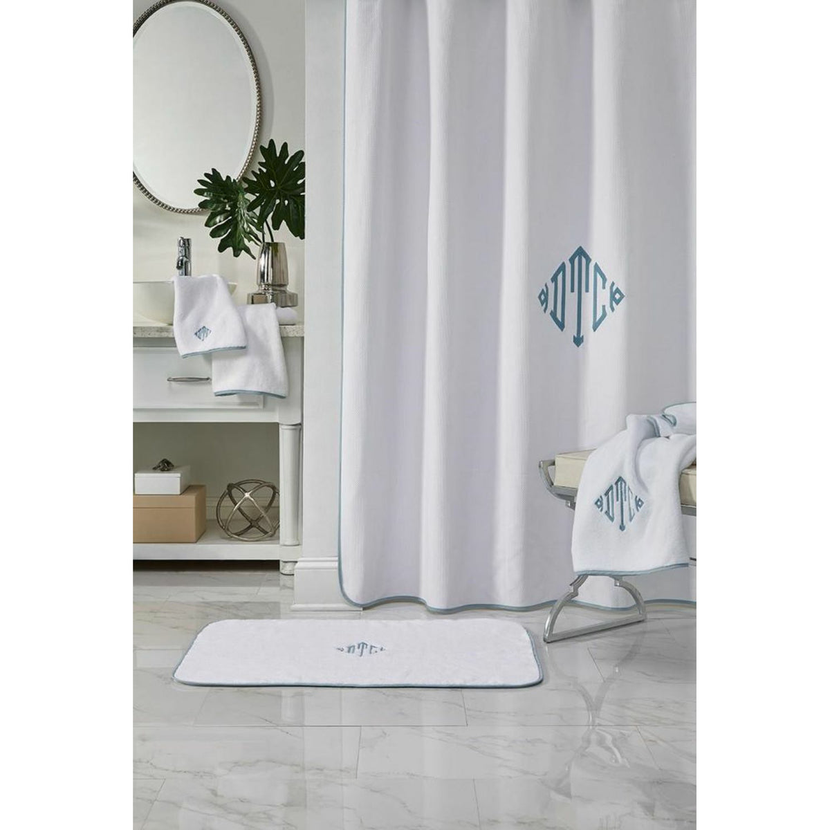 Home Treasures Bodrum Bath Towel and Curtain Collection Fine Linens