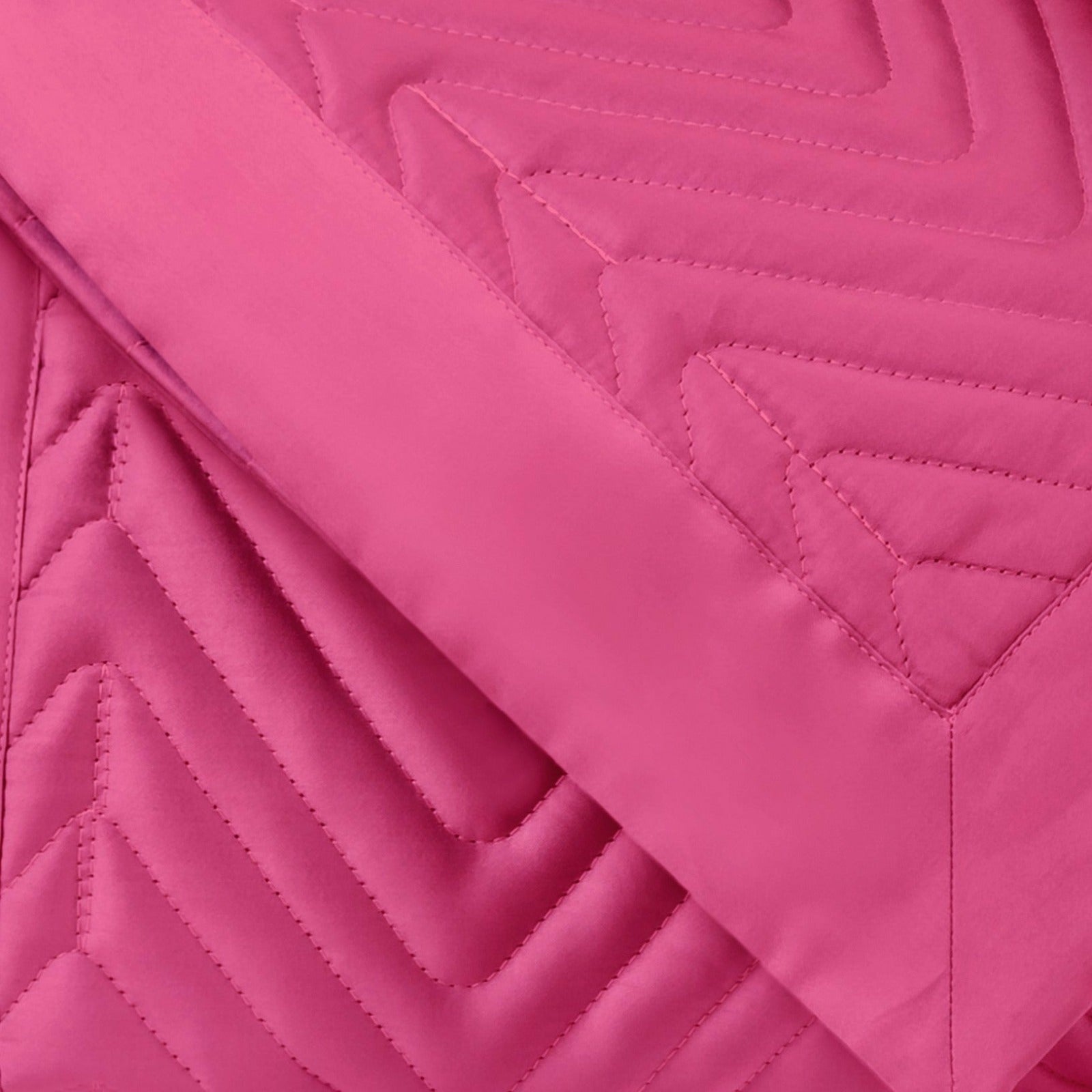 Home Treasures Charleston Quilted Bedding Bright Pink Fine Linens