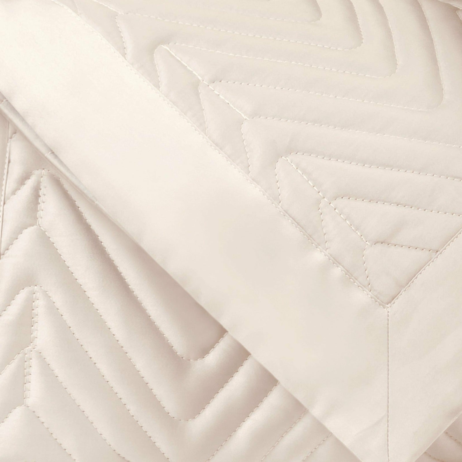 Home Treasures Charleston Quilted Bedding Ecru Fine Linens