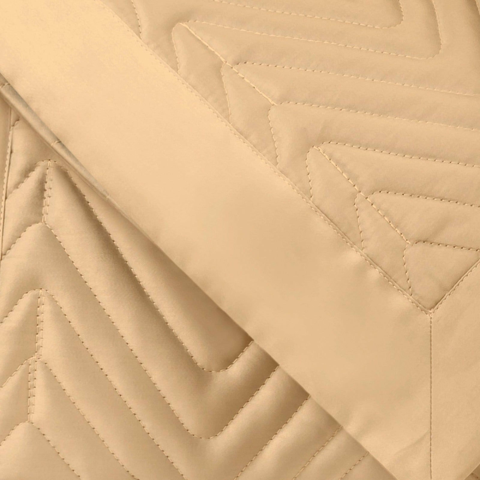 Home Treasures Charleston Quilted Bedding Gold Fine Linens