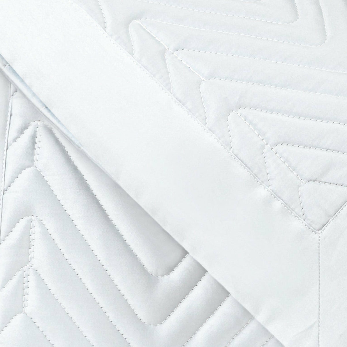 Home Treasures Charleston Quilted Bedding Swatch White Fine Linens