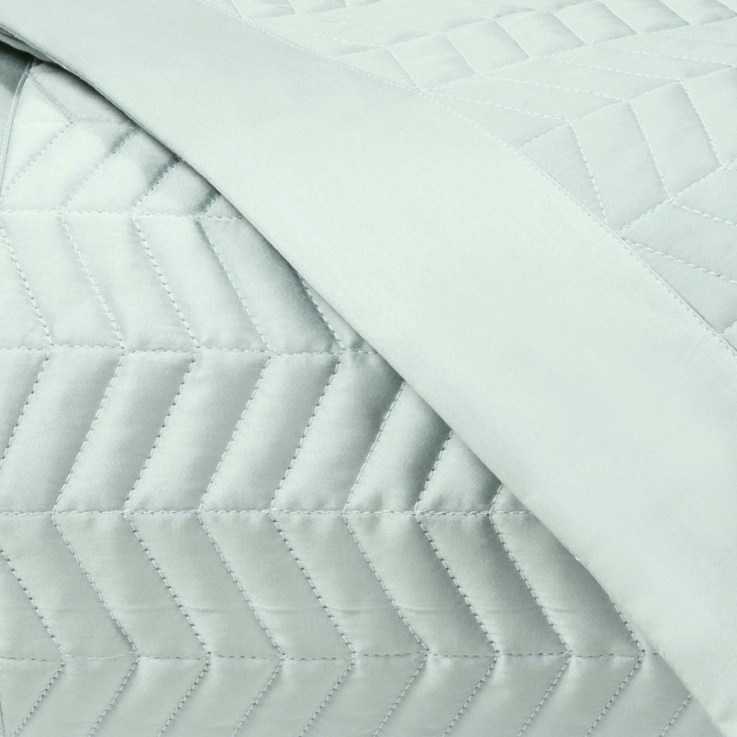 Home Treasures Chester Quilted Bedding Eucalipto Fine Linens