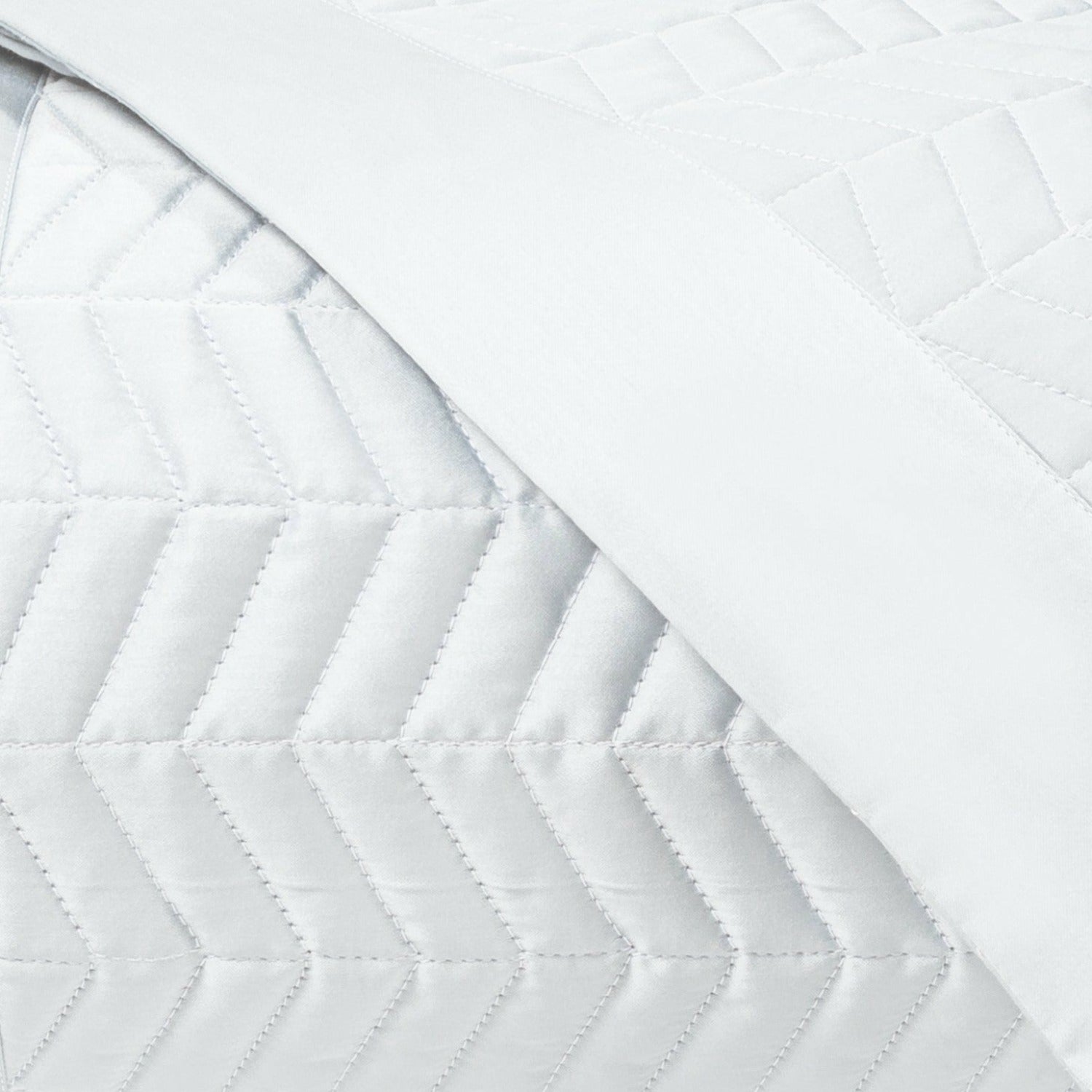 Home Treasures Chester Quilted Bedding White Fine Linens